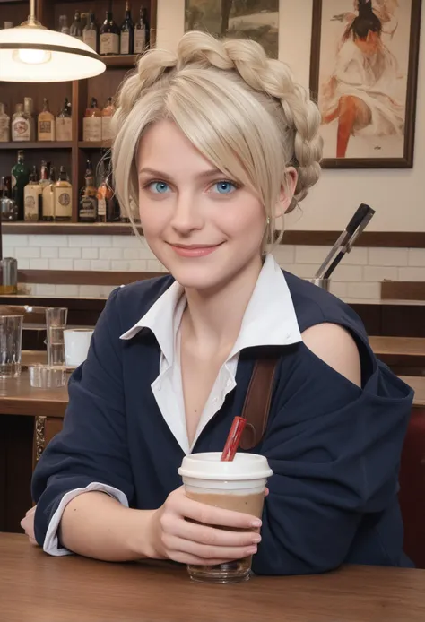 zPDXL, 3d, realistic, raw, photo, ultra-detailed, 8k uhd, irl, photo-realistic BREAK
A photo of a young beautiful girl sitting in a café, wearing a adapted costume, surrounded by a cozy atmosphere, looking at the viewer.
transparent fabric, flirting with viewer,Bradamante \(fate\), 1girl,