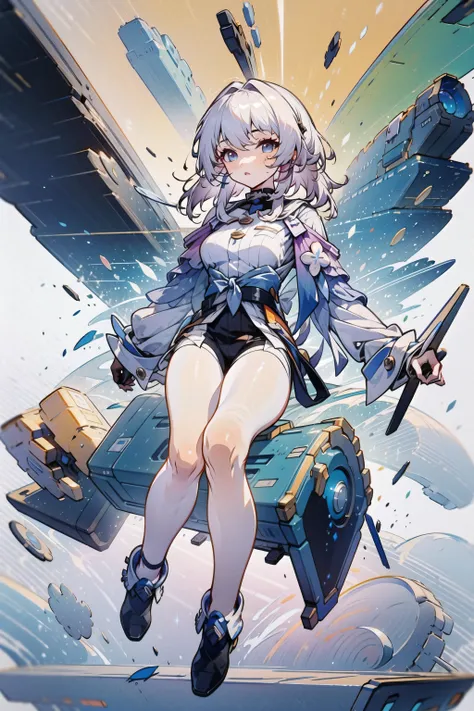 <lora:beautifulDetailedEyes_v10:0.3>,  (masterpiece), long hair, spaceship background, <lora:gachaSplashLORA_v40:1>, [(white background:1.5), ::5], (long shot), isometric, full body,<lora:march7th:1.0>