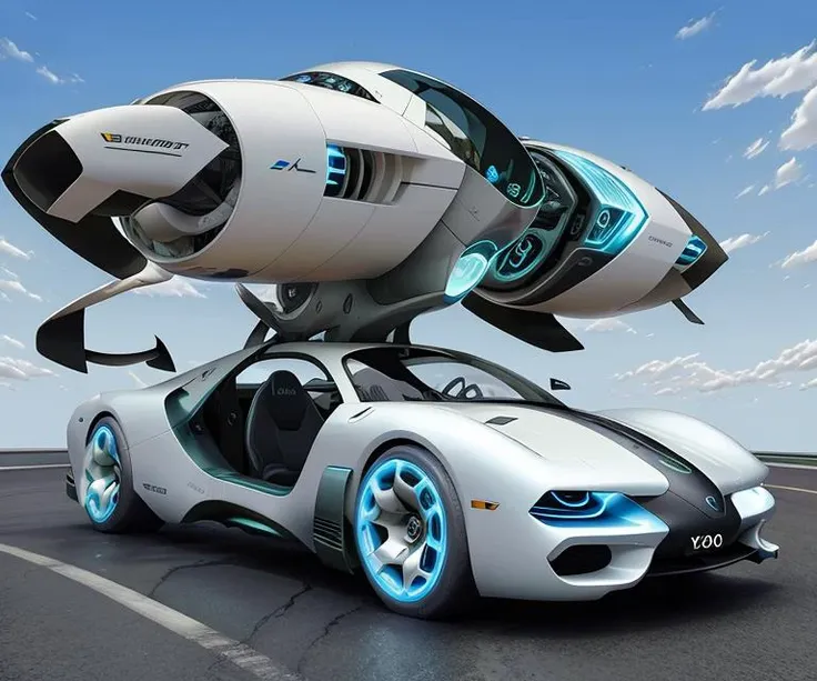 y2k concept car, futuristic, <lora:y2k-15:1>