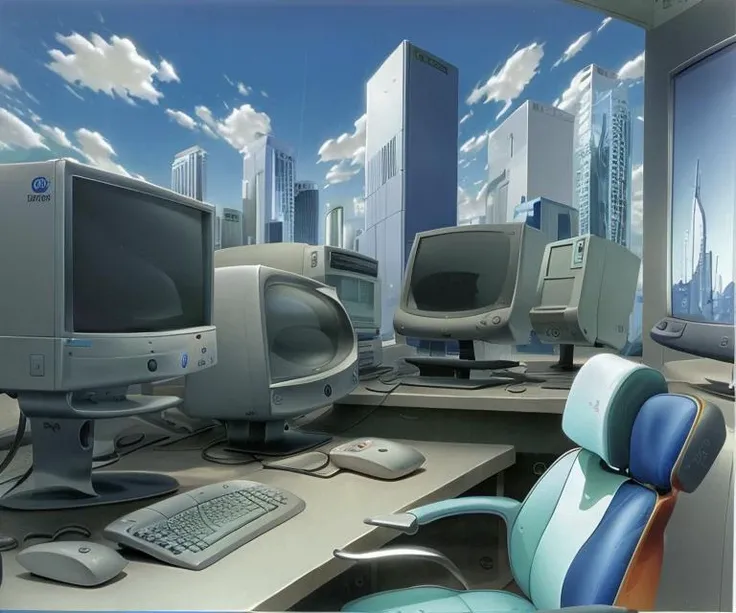 y2k computer world, <lora:y2k-15:1>