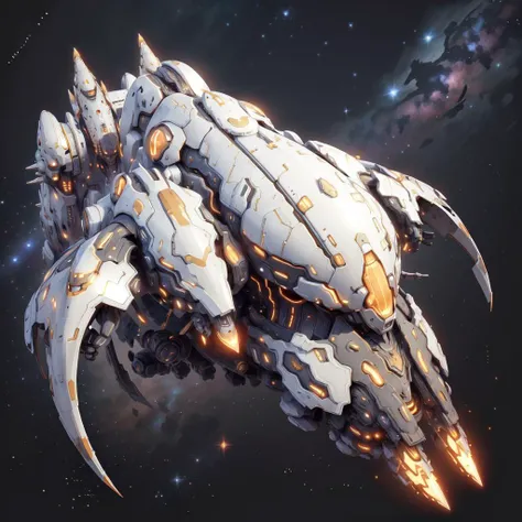 <lora:PurifierAI:.9>PurifierAI, spaceship in space, stars , intricate, detailed