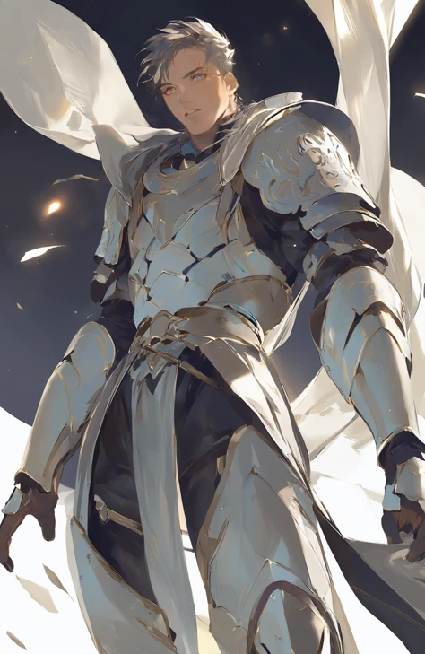 masterpiece, best quality,solo , glowing, armor , male focus, looking at viewer, 1boy
////////, <lora:reikoXL128dim-000101:1>