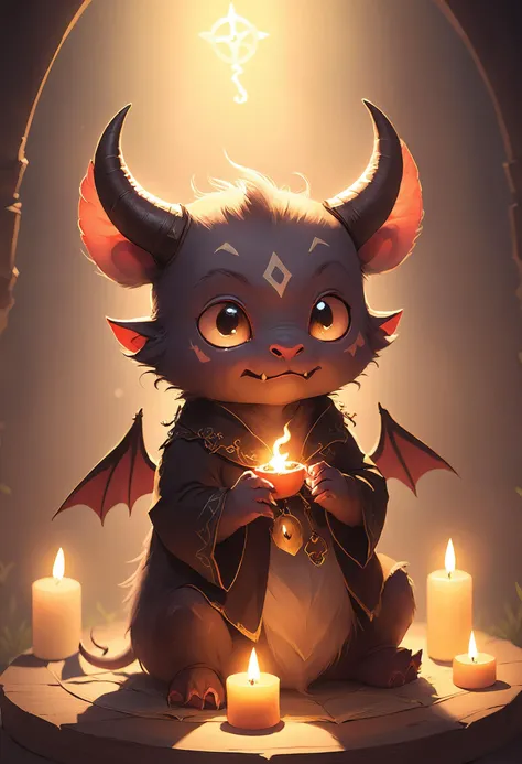 cute, cuddly, adorable, (occult:1.3), witchcraft, demon summoning, demonic possession, devil worship, voodoo,, dense light rays, CutePets Pixiv, Artstation, DeviantArt <lora:add-detail-xl:0.8> <lora:SDXLCutePets:0.8>