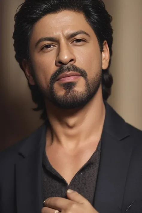 a photo of man, closeup photo, face details, perfect face, sahru <lora:sahrukhkhan:0.9>
