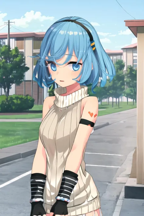 NSFW, sex, erotic, (semen), sperm, beautiful smallest breasts, small beautiful girl, delicate, (text), (creampied vagina), girly mood, masterpiece, best quality, high resolution, torn uniform, glad smile face, outside nature, laughing mouth, blush, inverse rape, vamp,