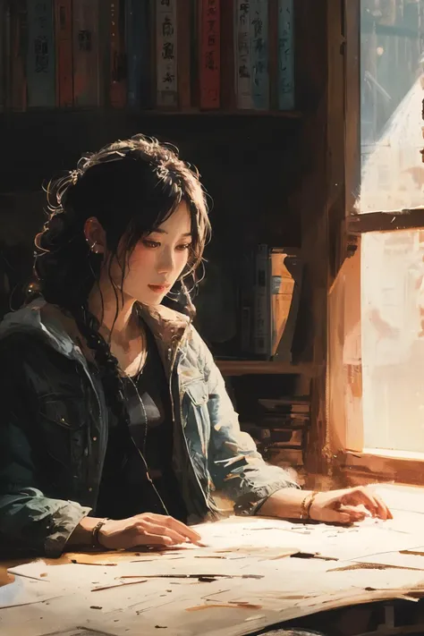 masterpiece,best quality,<lora:tbh171-:0.9>,illustration,style of Fu Baoshi