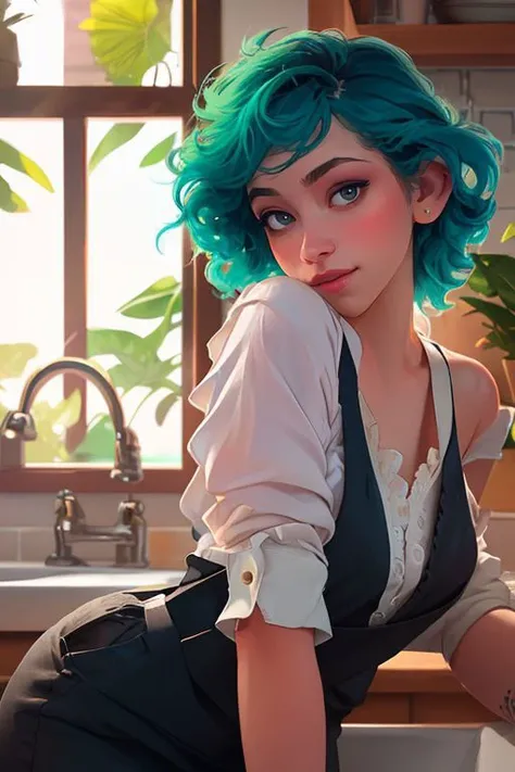 DEN_sophoulla_SG,
baking in a bright kitchen wearing an apron, pinny, baking, cooking, chef, apron,
bokeh, f1.4, 40mm, photorealistic, raw, 8k, textured skin, skin pores, intricate details <lora:epi_noiseoffset2:1>, epiCRealism, <lora:ClothingAdjuster3:-0.8>