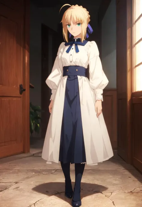 {safe:1.10}, best quality, masterpiece, highres, solo, {saber_fatestaynightufotable:0.90}, full_body