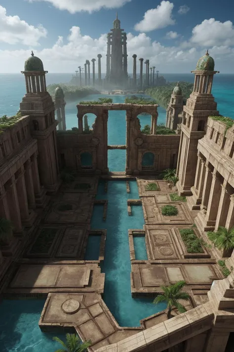 lost city of Atlantis