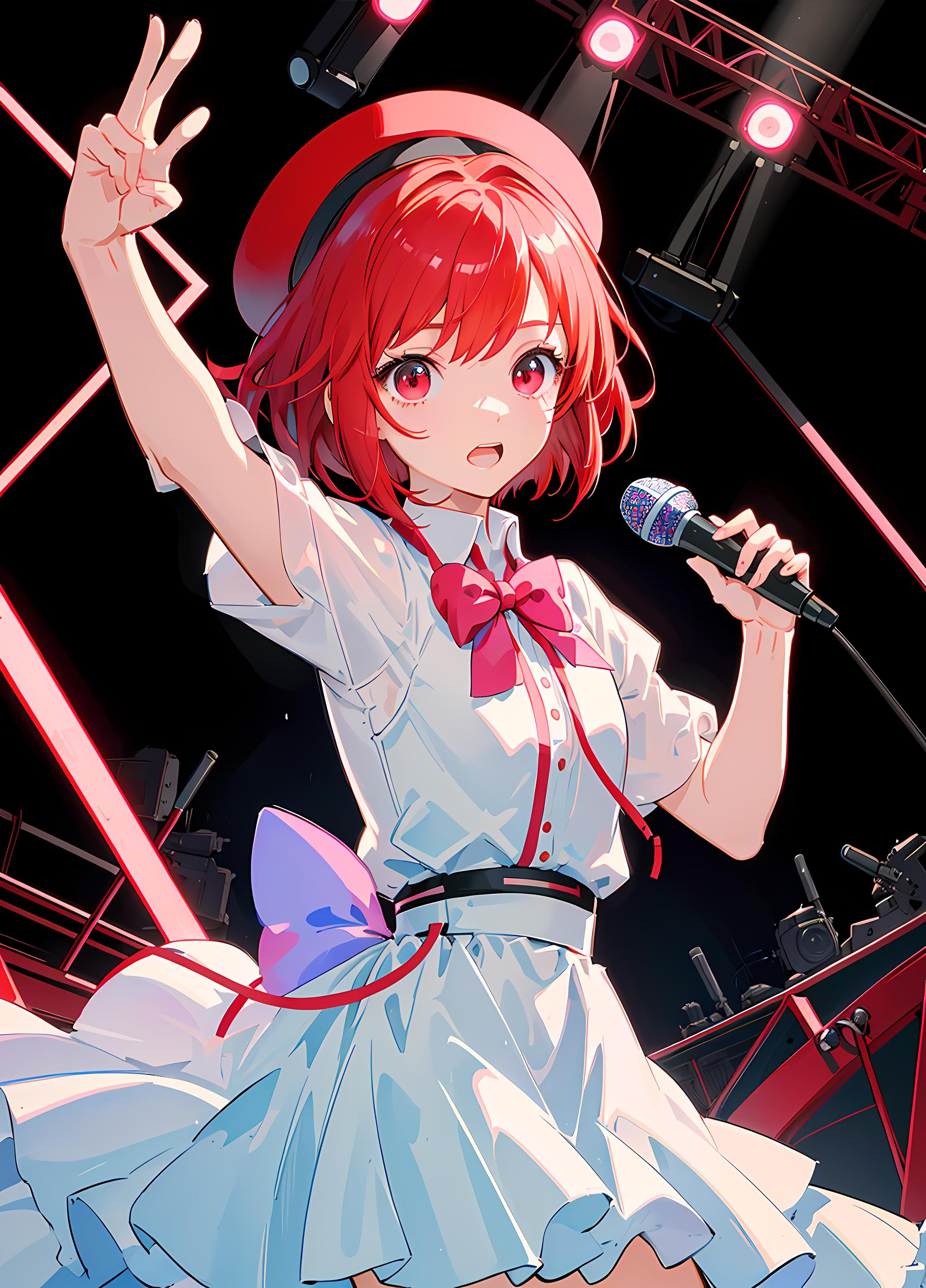 Arima Kana (Oshi no Ko) Lora Kana diffusion mix v3