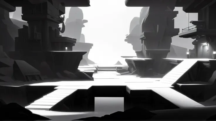 <lora:WhiteboxStyleXL:1>WhiteboxStyle forgotten island monochrome, ambient occlusion, <lora:WhiteboxStyle:0.8> WhiteboxStyle, salt mine, (Masterpiece:1.3) (best quality:1.2) (high quality:1.1)