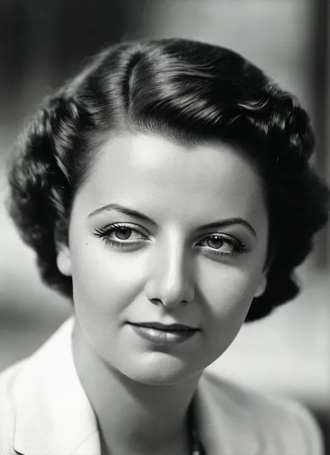 A 1930s professional photograph of sks woman, ((detailed face)), (High Detail), Sharp, 8k, ((bokeh)), <lora:locon_margarita_v1_from_v1_64_32:1.25>