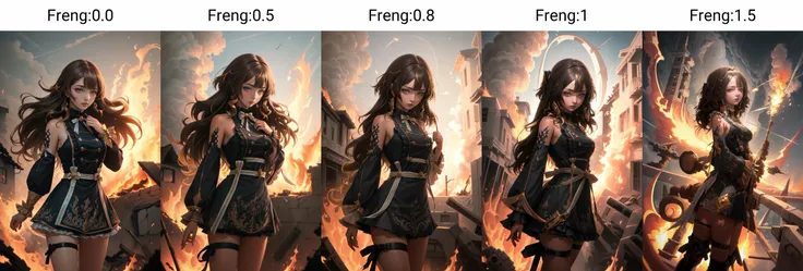 (masterpiece, best quality),  intricate details,
1girl,  solo,  <lora:KitsuneAi-AnyaMelfissa-LoCon32V1-000011:0.8> anya melfissa,  long hair, brown hair,  black dress, detached sleeves, leg ribbon, frills, thigh strap
inside burning building, smoke, fire, panic, scared, sweating, ash, 
 <lora:Freng:0.0>