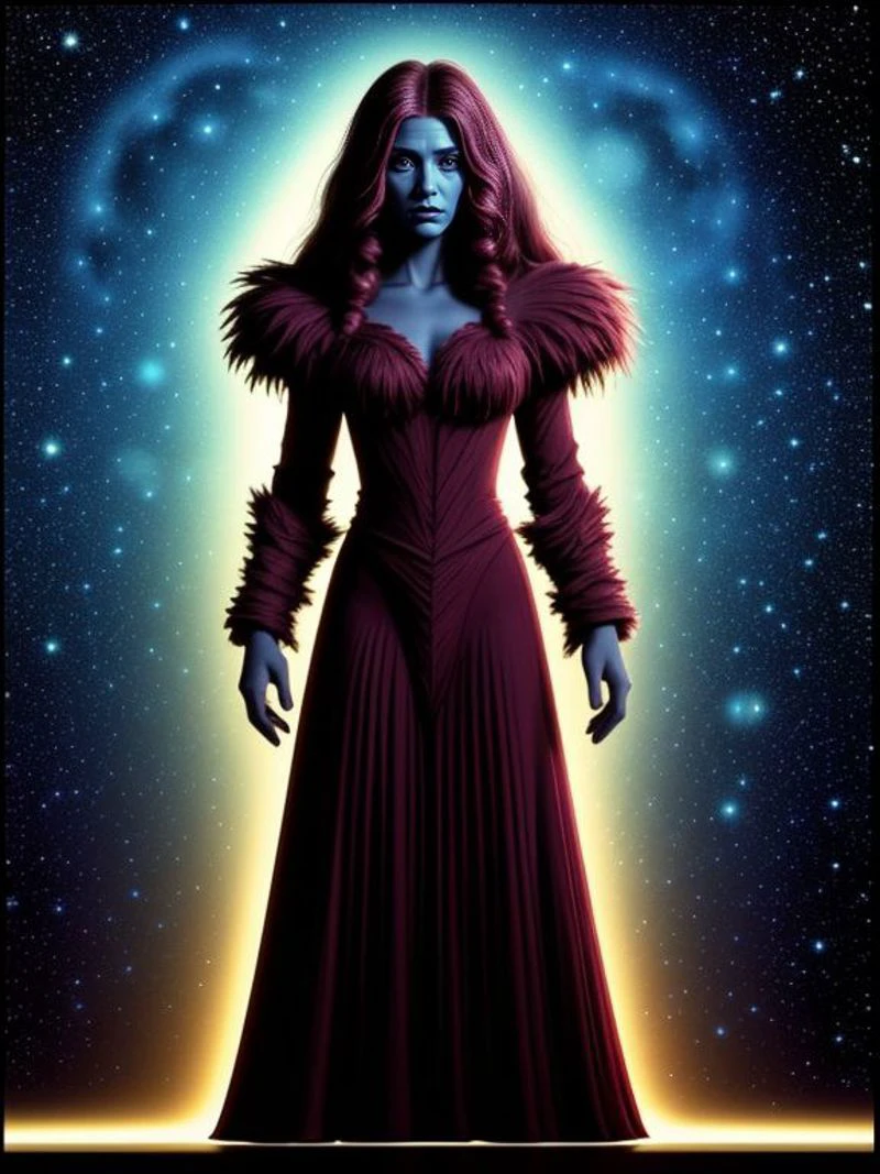 <lora:LCM_LoRA_Weights_SD15:1>
(Masterpiece, award winning science fiction movie by Jim Henson), Farscape Style,
(kaulder:1.4) extraterrestrial
Kate_McFey,