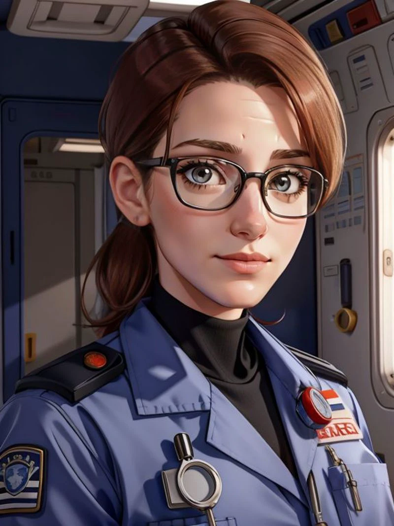 portrait of emergency medical technician Kate_McFey,