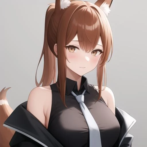 one woman, fox ears, fox tail, mature woman, green eyes, dark brown hair, shiny clothes, Chinese dress, Cheongsam, sexy, SFW, latex