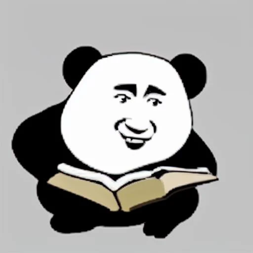 masterpiece, pandaman, <lora:pandaman_v10:0.8>,reading,