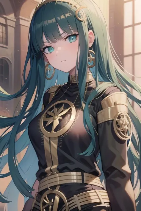 cleopatra, <lora:cleopatra-lora-nochekaiser:1>,
cleopatra, (green eyes:1.5), green hair, long hair, blunt bangs,
BREAK black pantyhose, earrings, jewelry, necklace, pantyhose, shorts,
BREAK looking at viewer,
BREAK outdoors,
BREAK <lyco:GoodHands-beta2:1>, (masterpiece:1.2), best quality, high resolution, unity 8k wallpaper, (illustration:0.8), (beautiful detailed eyes:1.6), extremely detailed face, perfect lighting, extremely detailed CG, (perfect hands, perfect anatomy),