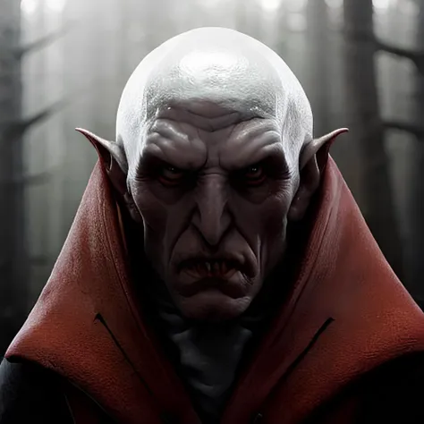 A vampire lord struggles to survive the harsh winter in his mountain cave, but an unexpected encounter threatens to expose his true nature, masterpiece, highest quality, octane render, 4k, unreal engine 5, <lora:nsfrati:0.8>