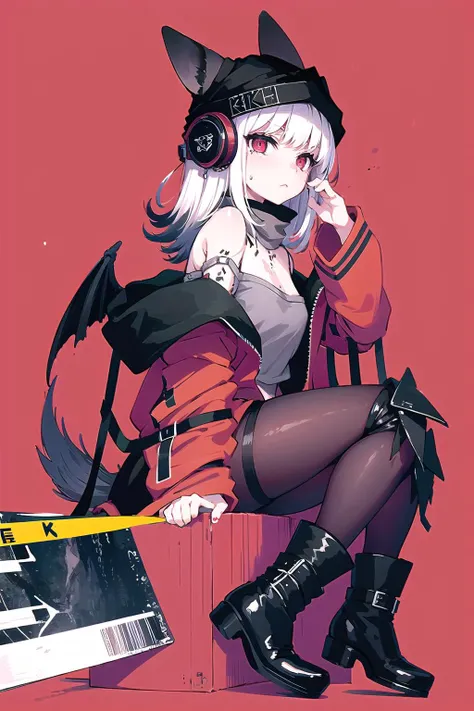 1girl,excellent lighting, sidelighting,(curvy:1.2),origin, 1girl, solo, pantyhose, boots, tail, long hair, black footwear, looking at viewer, sitting, off shoulder, red jacket, knee pads, fox tail, from side, off-shoulder grey shirt, bare shoulders, grey shirt, fox girl, black pantyhose, red background, ,(Highest picture quality), (Master's work), (Detailed eye description), (8K wallpaper),(Detailed face description),(flat color:1.3),(magazine_cover:1.4),(multicolored_background:1.3),striped_background,card_background,mixed-language_text,dvd_cover,cover page,looking at viewer,full body, industrial_pipe,rust,(warning sign:1.2), (caution tape:1.3), (expressionless),midriff,beautiful detailed collarbone,
((masterpiece)), (((best quality))),((beautiful detailed eyes)),(eyelash),1 girl,Shiny skin,oil,small breast,short hair,white hair,Dark eyes,Bloody Scar,Fallen Angel,Satan,Demon God,blood eyes,Bloody Body,extremely detailed CG unity 8k wallpaper,masterpiece, ((ultra-detailed)), ((illustration)),colorful,wallpaper,despair,Crying Dead,Rotten Corpses,Unknown terror,death,Pride,Wrath,Sloth,Greed,Envy,Gluttony,Lust,Wings of Six Fallen Angels,Unspeakable terror,black sun,black hole,Antireligious,cross,Do not touch,serious
,((best quality)),(((((masterpiece))))),Amazing,extremely detailed CG unity 8K wallpaper,highly detailed, finely detail,ultra detailed,(((doujinshi))),artbook,shining ,Delicate face,beautiful detailed sky,cinematic lighting,cinematic shadow,dramatic angle,depth of field,lens_flare,light_rays,light_particles <lora:frostleaf-pynoise-000008:1>