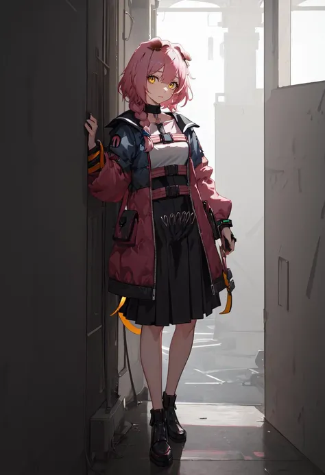 (safe:1.10), best quality, masterpiece, highres, solo, (goldenglow_arknights:1.10), full body, 15 <lora:goldenglow_arknights:0.80>
