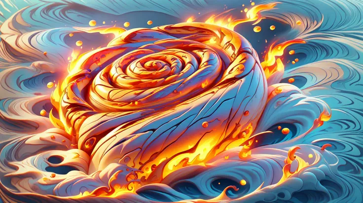 <lora:CinnamonBunStyle:1.0>CinnamonBunStyle solo, upper body, looking down, detailed background, detailed face, (<lora:CulturePunkBundle-000007:0.5>, OldEgyptAI, ancient egyptian theme:1.1), water-mage, Magenta fire themed wizard billowing robes determined expression, casting fire spell, controlling fire, surrounded by swirls of water <lora:Fire_VFX:0.2>, <lora:waterVFX:0.2>, mixed fire and water, flames and waves, drops of water, flaming water, smoldering waves, waves of fire, reflections, mesmerizing movement, arcs of powerful elemental magic, magical lighting, prismatic colors, backlighting, lake in background, epic atmosphere,, (Masterpiece:1.3) (best quality:1.2) (high quality:1.1)