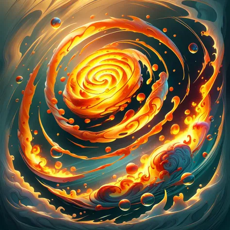 <lora:CinnamonBunStyle:1.0>CinnamonBunStyle portrait, solo, half shot, looking at viewer, detailed background, detailed face, (<lora:smoke_model:0.4>, smokestyle theme:1.1), glowing eyes, water-sorcerer, Indigo water themed mage robes determined expression, casting water spell, controlling fire, surrounded by whirlwind of fire <lora:Fire_VFX:0.2>, <lora:waterVFX:0.2>, harmony of fire and water, merged fire and water, flames and waves, floating particles, drops of water, embers, flaming water, smoldering waves, radiant aura, reflections, arcs of powerful elemental magic, magical lighting, backlighting, firestorm in background, ethereal atmosphere,, (Masterpiece:1.3) (best quality:1.2) (high quality:1.1)