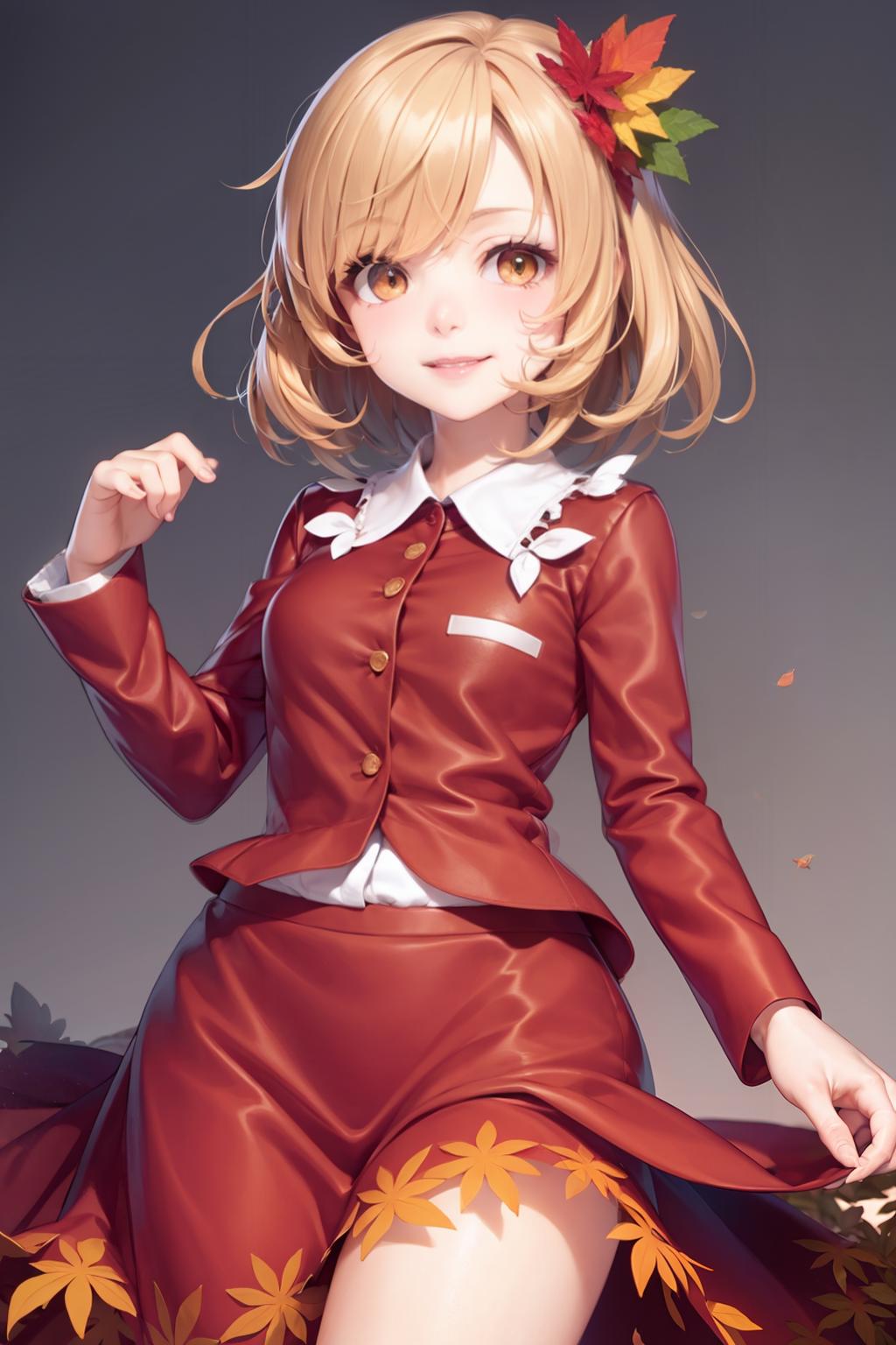 aki shizuha (touhou) 秋静叶 东方project v1.0