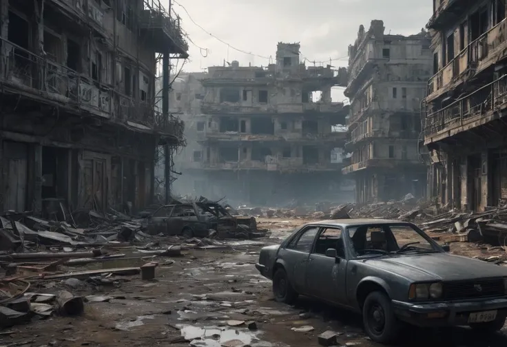 ASCII Masterpiece, (cosy), (ultra high res, mj,best quality,highly detailed:1.5),
dystopian style, destroyed city, desolate urban ruins, remnants of civilization . bleak, post-apocalyptic, somber, dramatic, highly detailed
, details intricate, hyperrealistic photography, 8K