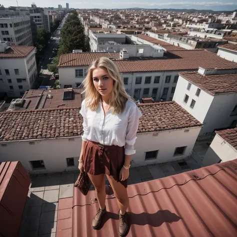 (1girl, solo), ( women, young, age 20), (candid), (blonde, sweetface, <lora:BimboMakeup_v1:0.2> bimbo, heavy makeup), (standing), (rooftop), (look at viewer), (beautiful view on rooftop), (photoshoot, cinematic shot) 
masterpiece, (photorealistic:1.4), best quality, beautiful lighting, RAW photo, 8k uhd, film grain, harsh lighting, 35mm, hires, shot on Hasselblad X1D II, ND filter, mid-length