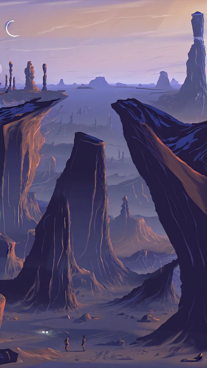 two worlds, sunny desert and blue caves, background from p1xanotherworld