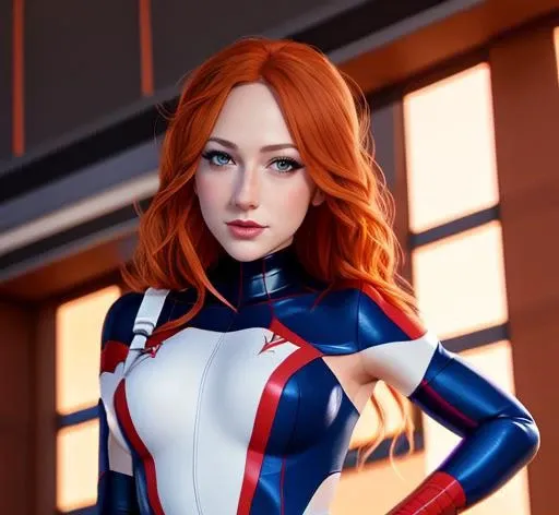 25 yeas old spider girl , in white suit,24mm, 4k textures,low light,hdr, intricate,  highly detailed, sharp focus,insane details, intricate details, hyperdetailed, low contrast, dim colors, exposure blend, hdr, faded <lora:LowRa:1>