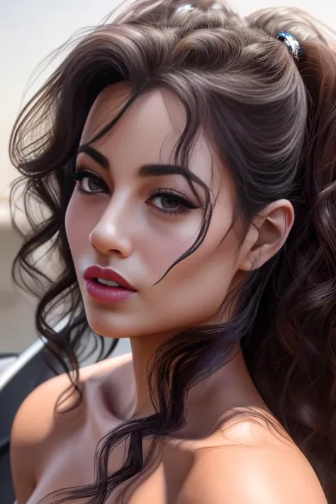 (photorealistic:1.4),best quality,realistic, masterpiece, an extremely delicate and beautiful monicaalvarez , CG,extremely detailed ,highres, extremely detailed, 1girl,,beautiful detailed girl,full body, realistic, light on face, cinematic lighting,