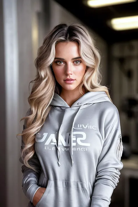 beautiful woman (EPL1nds4yBr3w3r:.99), perfect hair, (wearing  curl mascara ), ((portrait)), (closeup:1.2), ((from the waist up)), (((  lunar base :1.2 ))), natural skin texture,  ((  hoodie :1.2)), (( with Hand-Painted Silk Scarf  1.1)), 24mm, 4k textures, soft cinematic light, adobe lightroom, photolab, hdr, intricate, elegant, highly detailed, sharp focus, ((((cinematic look)))), soothing tones, insane details, intricate details, hyperdetailed, low contrast, soft cinematic light, exposure blend, hdr, faded, now, ("I've got a bad feeling about this.":1.1)