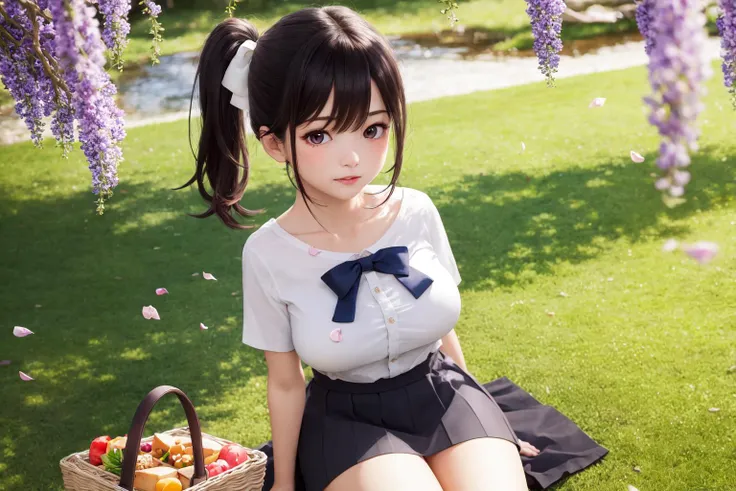 masterpiece, bset quality, realisitic, (pureerosface_v1:0.7), (in 8K, top-quality), 夏天、Hot、Disturbed clothing、Chest protrusion、gals、Mini skirt、Stick your butt out、skirt by the、White underwear、Colossal tits、oversize breast、pink areolas,Pants are visible、a beauty girl、Breasts are big、、Crying face、Schools、covered in cum、Tattered clothing、Young Face、wide forehead、lightly dressed、The dough is thin、Transparent fabric、Show off your butt、doggy style、Turn around on all fours