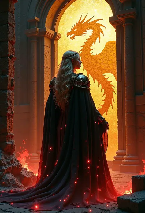 (best quality, masterpiece, high resolution:1.2),visal novel illustration,oil painting,absurdes, a cute pet dragon, resting on girl's head, (breathing fire:0.75), 1girl,blonde hair, she's <lora:GemmAtkins20byMal (1880):1> GA1 woman,(playful smirk:1.3),lipstick,Bob,detailed face,realistic skin texture, balcony, ancient gothic castle, wide night sky,Elmore_Style, DnD, Fantasy,detailed,dry brush art,brushstrokes, oil on canvas, realistic, magnificent, celestial, ethereal, painterly, magical, fantasy art, dreamy,bright lit,highly visible,inspired by J. R. R. Tolkien and Lord of the Ring style , of A Song of Ice and Fire series,(H.P. Lovecraft:0.3), vibrant,colorful,poignant atmosphere,hauntingly captivating,light particles,Anton Sokolov,scenery <lora:petdragons daeneryskhala:1> <lora:BearlySD:0.8> <lora:sokolovstyle:0.4>  <lora:Elmore_Style-000010Elmore_Style-000008dungeonsanddragons:0.8>