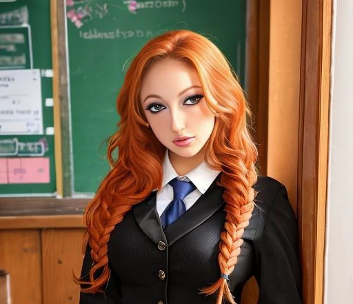 photo of rebeccaseals Masterpiece, best_quality, high_resolution, distinct_image, high_contrast, 8K, large_breasts, 18 years old, beautiful detailed skin, detailed face, (school uniform:1.1), Braid, (delicated skirt:1.05), shy, indoors, room, hand on breasts, indoors, class room, <lora:jenna:0.8>, photo of a iom girl, 1girl, jenna, Masterpiece, best_quality, high_resolution, distinct_image, high_contrast, 8K, kawaii anime girl, 1girl, large_breasts, 18 years old, beautiful detailed skin, detailed face, (school uniform:1.1), Braid, (delicated skirt:1.05), shy, indoors, room, hand on breasts, indoors, class room, <lora:jenna:0.8>