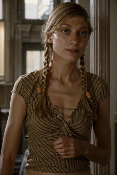 movie still, upper body, indoor, cinematic shot, (high detailed skin:1.1)
<lora:0more_details:0.5> <lora:mageina_tovah_lora_v01:1> magtovah