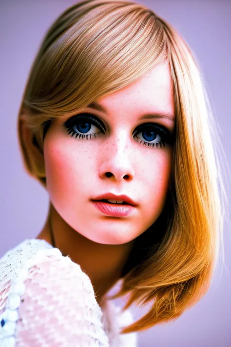 a face portait of blonde young woman (Twiggy01), short hair, detailed eye, cute, sweet, funny, 4k textures, soft cinematic light, adobe lightroom, photolab, hdr, intricate, elegant, highly detailed, sharp focus, ((((cinematic look)))), soothing tones, insane details, intricate details, hyperdetailed, low contrast, soft cinematic light, exposure blend, hdr, faded, huge lens, ((looking at viewer)), film grain, <lora:Twiggy01-000010:1>,