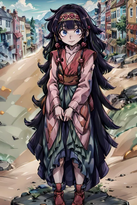 <lora:AllukaZoldyck:0.9> allukazoldyck, solo, smile, japanese clothes, looking at viewer, (((sfw)))