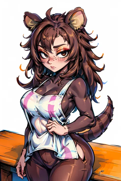 (zPDXL2), score_9, score_8_up, score_7_up, source_anime, 2d, furry

(clear simple background, white background, papyrus background), (catgirl:1.2), _young, anthro, solo, female, (full body, curvy body, portrait, focus on body),  ((tropical_cat fur, stripes, waist_long hair))

AissistXLv2, unaestheticXL_bp5, SimplePositiveXLv2, zPDXL2 PonyXLV6_Scores