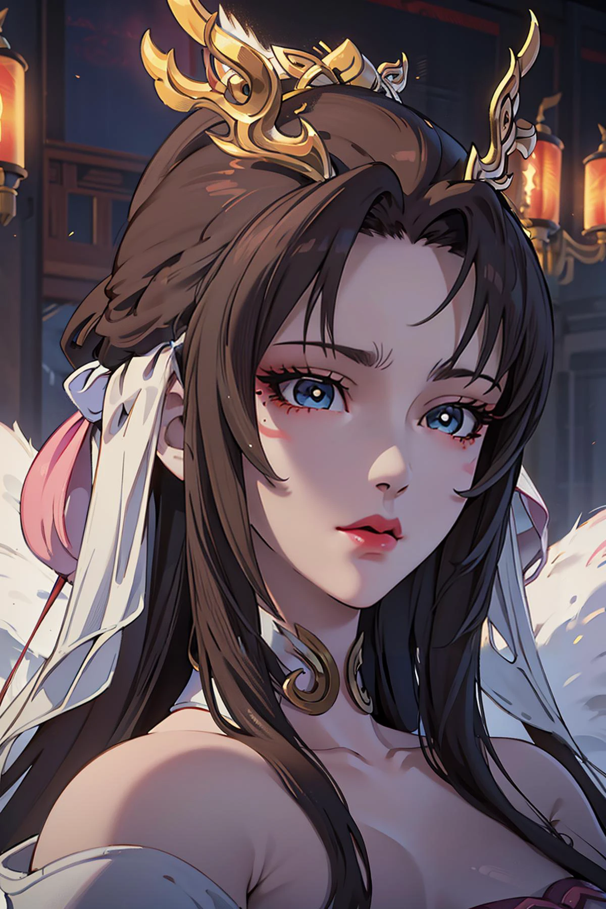 <lora:tianhuxianzi:1>,tianhuxianzi,<lora:DANWGFWL-01:0.5>,, best quality , masterpiece, illustration, an extremely delicate and beautiful, extremely detailed ,CG,unity,8k wallpaper, Amazing, finely detail, masterpiece, best quality,official art,extremely detailed CG unity 8k wallpaper,absurdres, incredibly absurdres, huge filesize , ultra-detailed, highres, extremely detailed,beautiful detailed girl, extremely detailed eyes and face, beautiful detailed eyes,light on face,