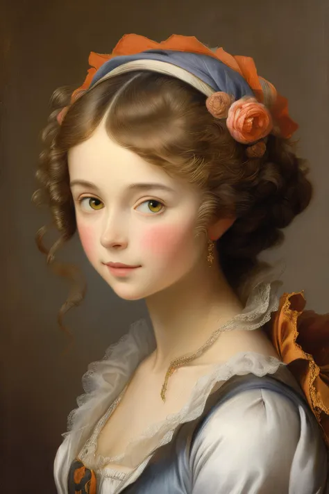 masterpiece,best quality,<lora:tbh152-:0.7>,illustration,style of Élisabeth Vigée-Lebrun, cute Mainecoon cat