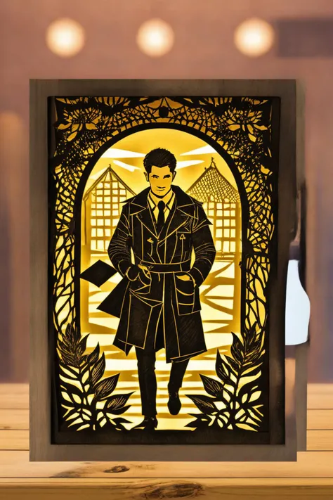 <lora:PaperCuttingLight:0.8>, (Paper Cutting:1.3), (ultra realistic, 32k, RAW photo, high detailed skin:1.1)
(masterpiece, best quality:1.5),
Swing coat, South Africa, at Golden hour,