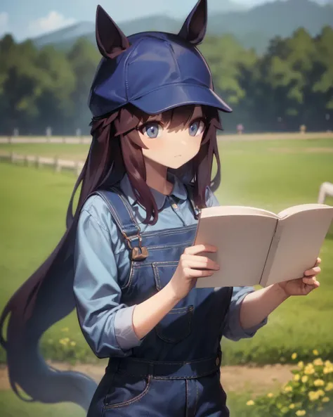 <lyco:r16-Neoki-NAI-LyCORIS-v1.1:0.8>
a horse_girl wearing blue overalls as she's working on a farm