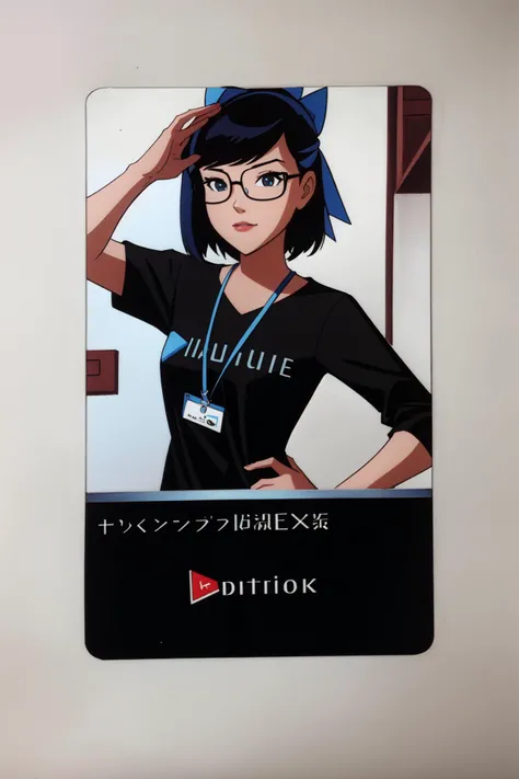 (masterpiece, best quality), intricate details, 8k, artstation, wallpaper, official art, splash art, sharp focus,
1girl, <lora:aChanHololiveLogo_v2:0.8> a-chan, black shirt, logo, id card,
<lora:batman_adventures_offset:0.8> batman adventures,