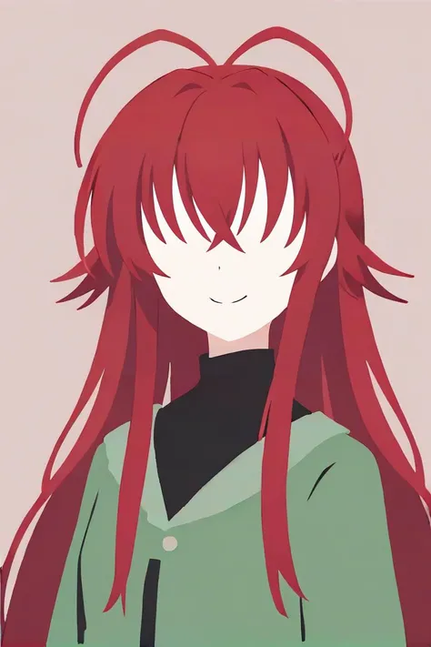 score_9, score_8_up, score_7_up, score_6_up, score_5_up, score_4_up,(source_anime),long hair,detailed,anime,cartoon,adult,simple, faceless female, beautiful, extremely detailed,vector, headshot,smile <lora:PonyMinimalStyle:1>,minimalstyle, simple background, 1girl, upper body, flat color, monochrome, no lineart, faceless female, silhouette,rias_gremory, high_school_dxd, 1girl, red_hair,