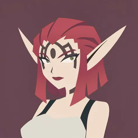 score_9, score_8_up, score_7_up, <lora:PonyMinimalStyle:1> Minimalstyle, ,pr4x1s4ah3,1girl,solo, simple, faceless female, beautiful, extremely detailed, vector, headshot, red hair, black face mark <lora:pr4x1s4ah3:1>