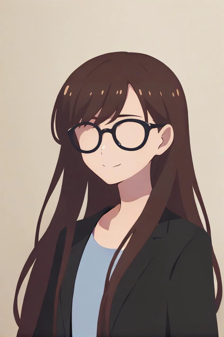 score_9, score_8_up, score_7_up, score_6_up, score_5_up, score_4_up,(source_anime),long hair,detailed,anime,cartoon,adult,simple, faceless female, beautiful, extremely detailed,vector, headshot, <lora:Hizuru:0.6>,hizuru, black hair, mole,black suit,pony,((no eyes)),glasses,black-framed eyewear,smile <lora:PonyMinimalStyle:1>,minimalstyle, simple background, 1girl, upper body, flat color, monochrome, no lineart, faceless female, silhouette,((sledgehammer))