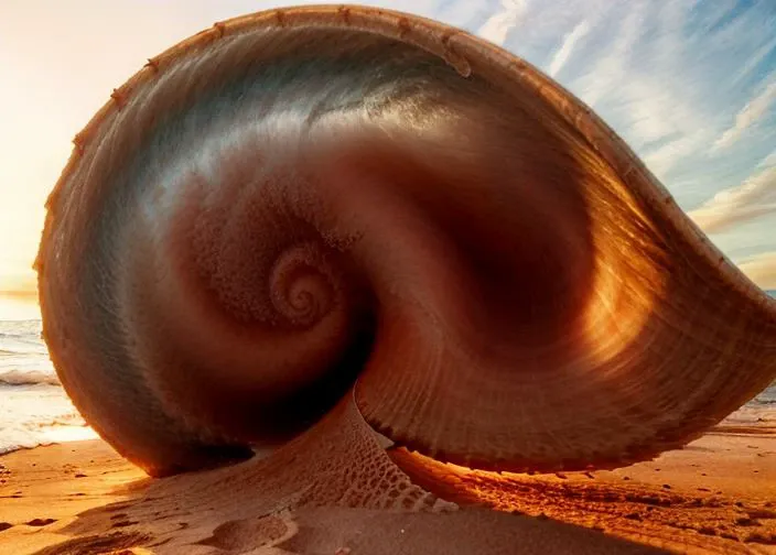 xray photograph sea shell, Fibonacci spiral((sunset))(ocean sand and waves)<lora:up-down_lighting:2> <lora:Saturation:3> <lora:HDhelper:0.8> <lora:Film-Grain:0.6> <lora:epiC35mm:0.7> <lora:Better Portrait Lighting:0.7> <lora:back-front_lighting:-2> <lora:color_temperature_slider_v1:1.3> <lora:ExposureControl:3>